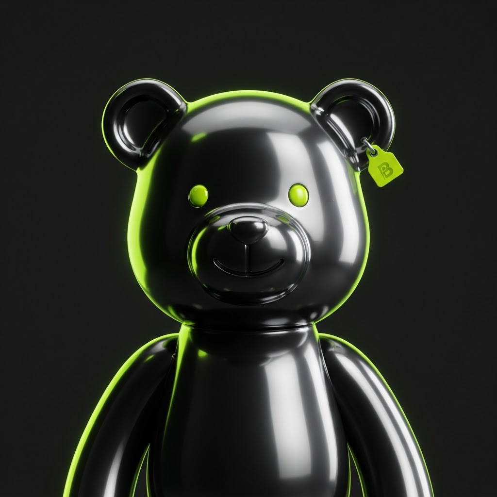 Chrome Bear sample piece