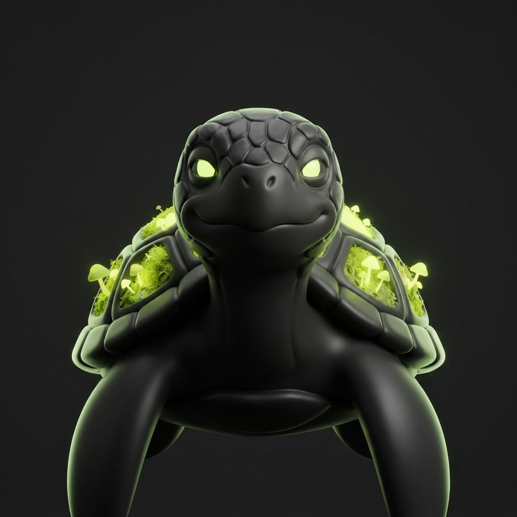 Moss Turtle sample piece